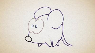 How To Draw Mouse From Cut The Rope Magic