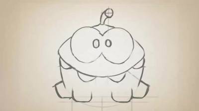 Om Nom Stories (Cut the Rope) - How to Draw Ghost from Cut the