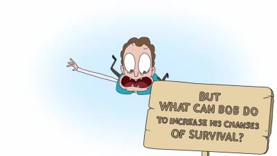 Bob was a little unlucky - he had to jump without a parachute from 10,000 meters! What should he do to survive?
