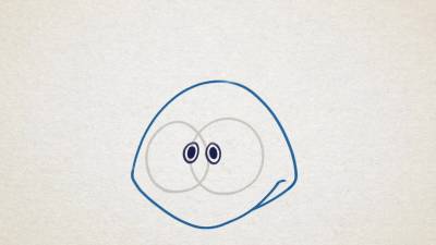 How to Draw Fish from Cut the Rope Magic