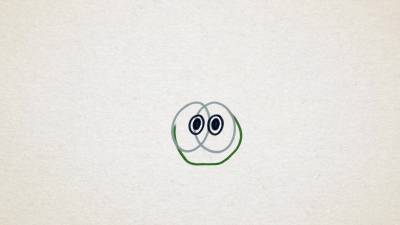 How to Draw Small Om Nom from Cut the Rope Magic