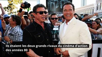 Arnold Schwarzenegger se souvient de sa rivalité avec Sylvester Stallone dans les années 80